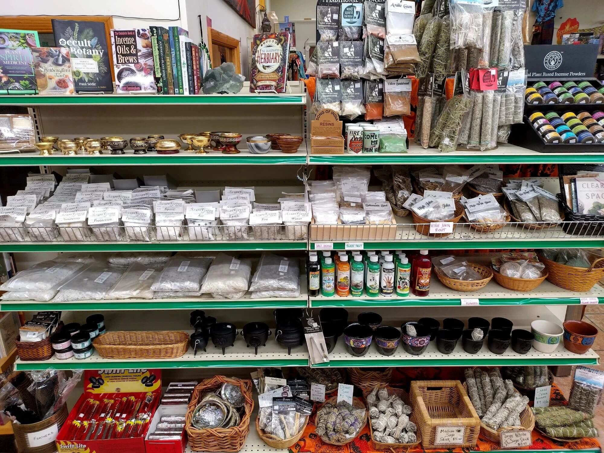 A display of incense